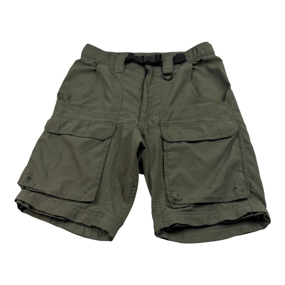 Boy Scouts of America Uniform Switchback Cargo Shorts Olive Green Mens Small